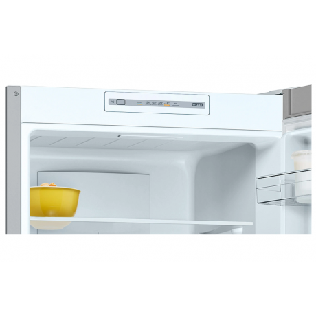 PITSOS PKNB36NLE0 Ελεύθερος ψυγειοκαταψύκτης 186 x 60 cm Metal Look